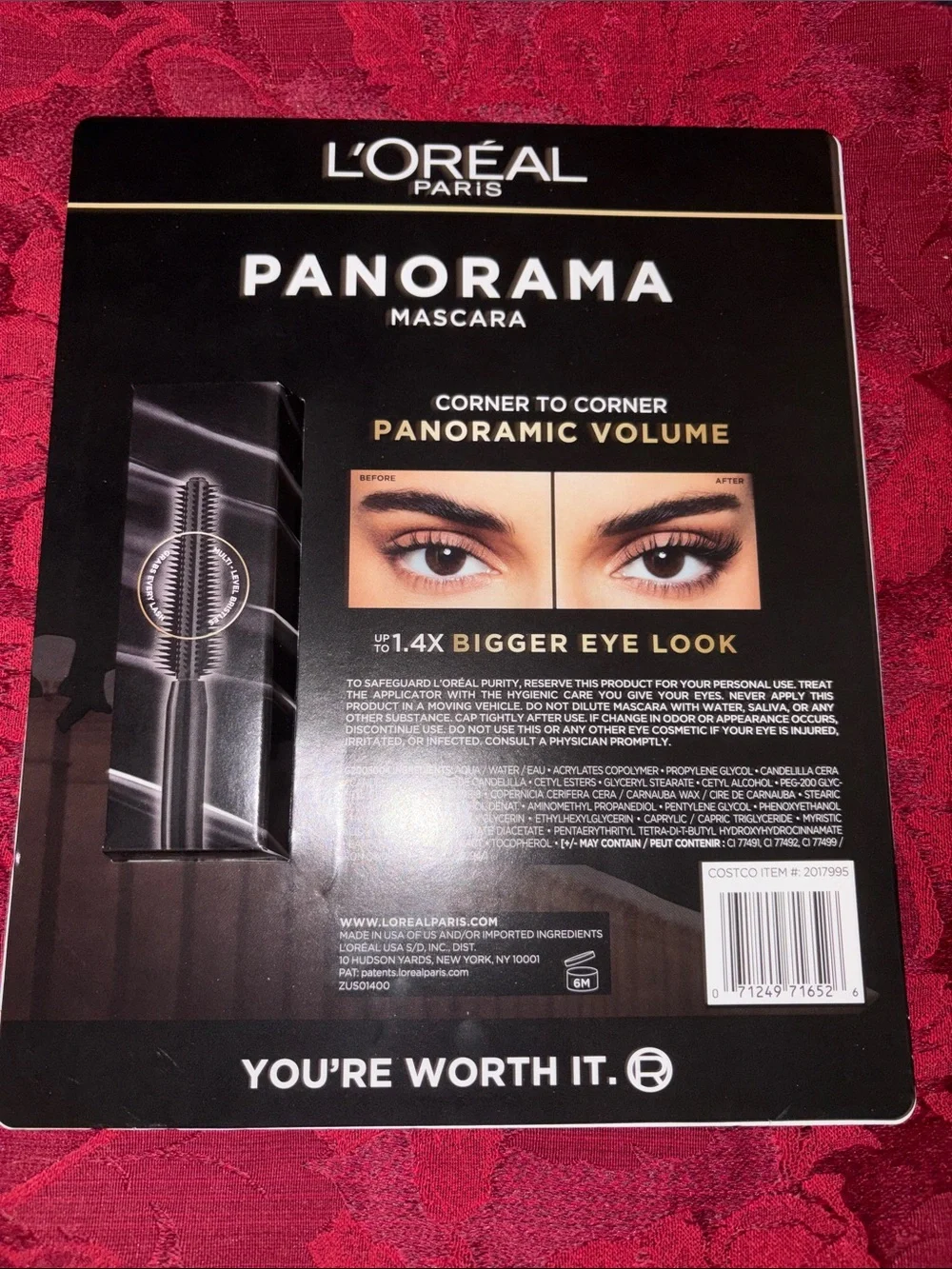 L’Oreal Panorama Mascara 2 Pk